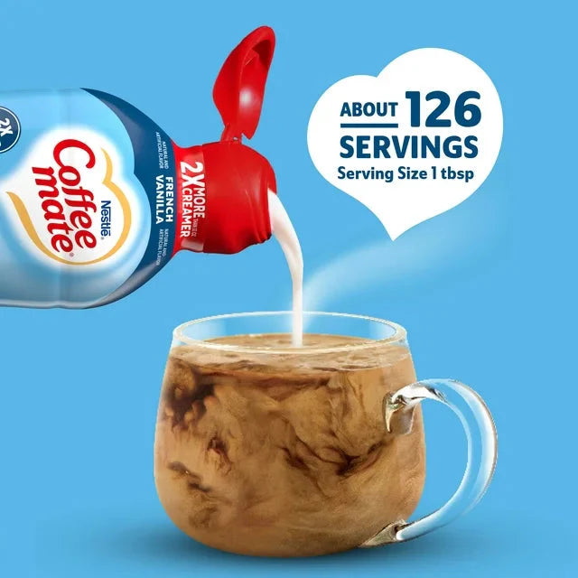 Nestle Coffee mate French Vanilla Liquid Coffee Creamer, 64 fl oz - Amado Deals - wholesale and distributors with free shipping in United States Nestle Coffee mate French Vanilla Liquid Coffee Creamer, 64 fl oz - Amado Deals - wholesale and distributors with free shipping in United States